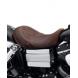 LOW-PROFILE SOLO SEAT – DISTRESSED BROWN LEATHER