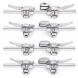 CHROME CLUTCH BRACKET & MASTER CYLINDER KIT