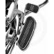 SWEPT WING RIDER FOOTBOARD PANS – CHROME