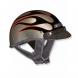 XTS LEATHER & FLAME HALF HELMET