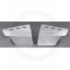 FRONT A-ARM SKID PLATES (SILVER ALUMINUM)