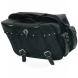SLANT REMOVABLE RIVETED SADDLEBAGS (Ameritek)