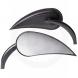 RAD III TEARDROP DIE-CAST STEM MIRRORS (Arlen Ness)