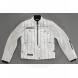 WOMEN'S DYNASTY NYLON LEATHER RIDING JACKET