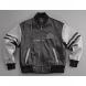 LEATHER VARSITY JACKET