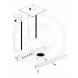 BATH MOUNT ADAPTER, 1ST FLOOR (Hoyer)