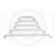 WHITE ENAMEL GRAB BARS