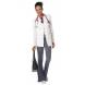 28-INCH SNAP FRONT LAB COAT