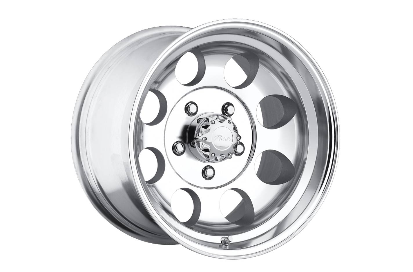 Pacer 187P WARRIOR 187P-5886 Single Rim 15X8-19mm OFFSET 6X114.3 Polished