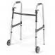 WALKER - DUAL RELEASE WITH 5IN FIXED WHEELS