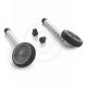 5" SINGLE - FIXED WHEEL ATTACHMENTS, GLIDE TIPS