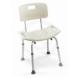 CAREGUARD TOOL-LESS SHOWER CHAIR WITH BACK