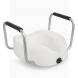 CLAMP-ON RAISED TOILET SEAT