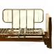 REDUCED GAP HALF-LENGTH BED RAIL