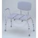 PADDED TRANSFER BENCH WITH BACK