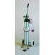 CRASH CART WITH 'E-TANK' & CART & RESUSCITATOR BAG