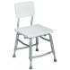 DELUXE BARIATRIC BATH BENCH WITH DUAL FRAME BRACE