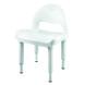 MOEN SHOWER CHAIR W/HANDLES TOOL-FREE ADJUSTABLE