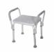 BATH BENCH WITH REMOVABLE PADDED ARMS