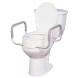 ELEVATED TOILET SEAT W/ARMS