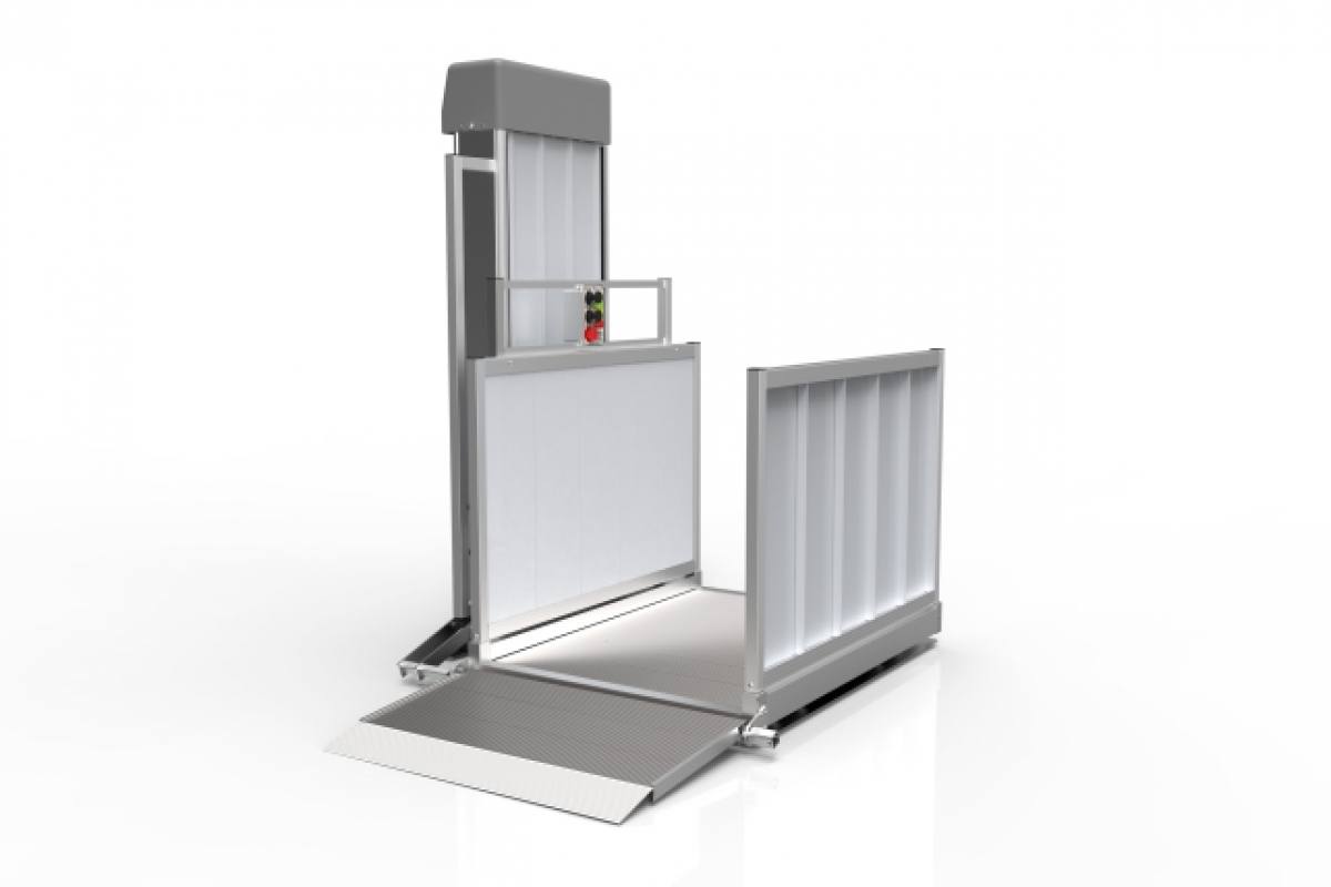 EZ Access PASSPORT® VERTICAL PLATFORM LIFT from Bischoff's Medical