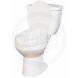 PLASTIC RAISED TOILET SEAT WITH REAR LOCKS