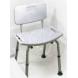 DELUXE, TOOL FREE, ALUM., ADJ. HEIGHT BATH BENCH