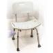 DELUXE, KD, ALUM., ADJ. HEIGHT, BATH BENCH