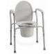 DELUXE ALL-IN-ONE STEEL COMMODE (Drive)