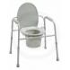 DELUXE ALL-IN-ONE WELDED STEEL COMMODE (Drive)