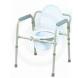 FOLDING STEEL COMMODE (Drive)