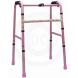 DELUXE FOLDING WALKER, ONE BUTTON, FASHION COLORS