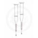 ALUMINUM CRUTCHES WITH ACCESSORIES