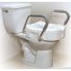 LOCKING ELEVATED TOILET SEAT WITH ARMS