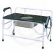 BARIATRIC EXTRA LARGE DROP ARM COMMODE (Drive)