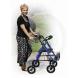 D-LITE, ALUMINUM ROLLATOR,LOOP LOCKS