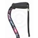 LIGHTWEIGHT ADJUSTABLE DESIGNER CANE OFFSET HANDLE (MABIS Healthcare)