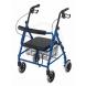 ULTRA LIGHTWEIGHT HEMI ALUMINUM ROLLATOR