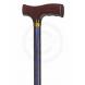 LIGHTWEIGHT ADJUSTABLE DESIGNER CANE, DERBY TOP (MABIS Healthcare)