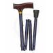 LIGHTWEIGHT FOLDING DESIGNER CANE, DERBY TOP (MABIS Healthcare)