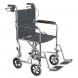 19" FOLDING STEEL TRANSPORT CHAIR