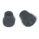 WALKER/CANE/COMMODE REPLACEMENT TIPS, BLACK (MABIS Healthcare)