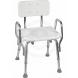 SHOWER CHAIR WITH BACKREST