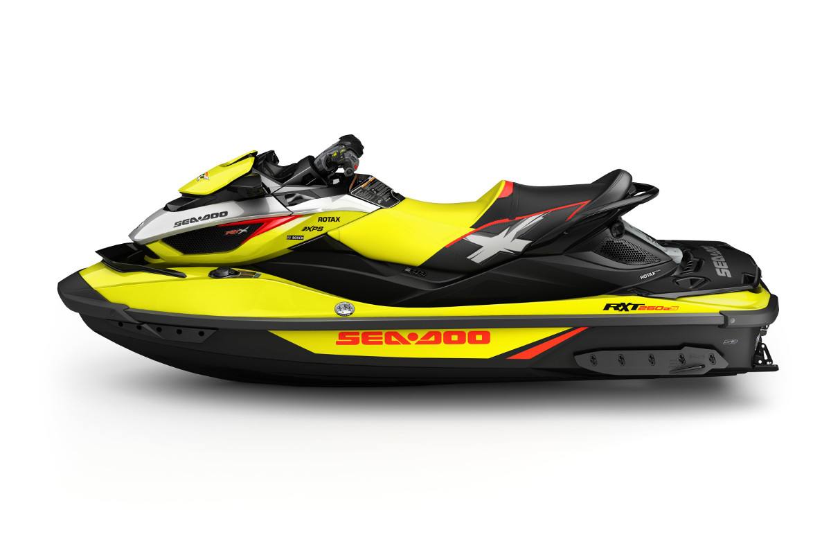 Stock Image: Sunburst Yellow & Hyper Silver 2015 Sea-Doo ...