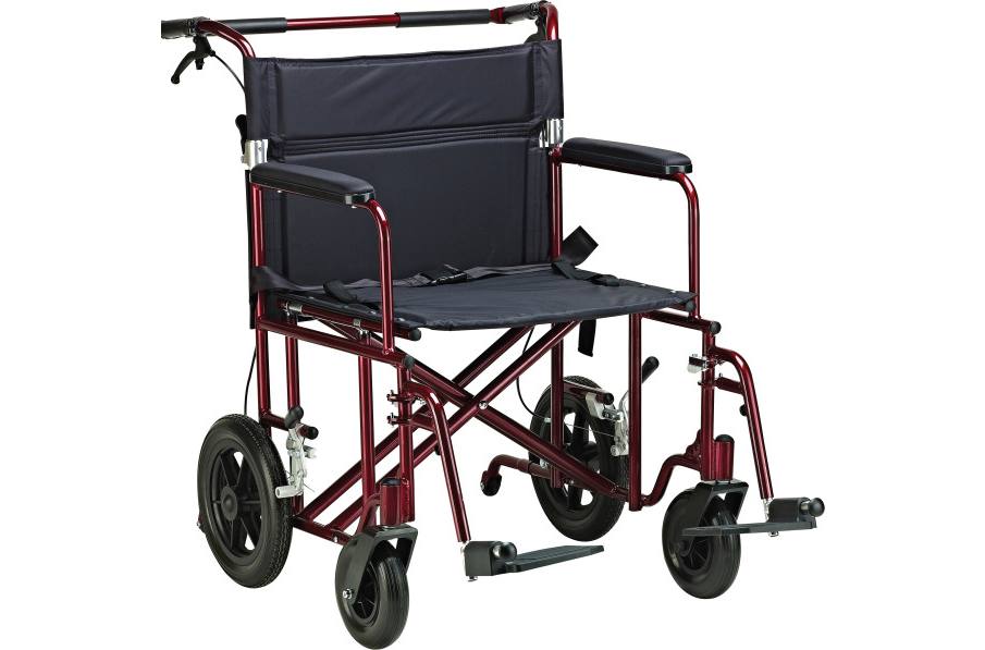 22" BARIATRIC ALUMINUM TRANSPORT CHAIR for sale in Bellmawr, NJ Goodwill Home Medical