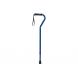 Adjustable Height Offset Handle Cane with Gel Hand Grip