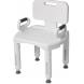 BATH BENCH WITH BACK AND ARMS