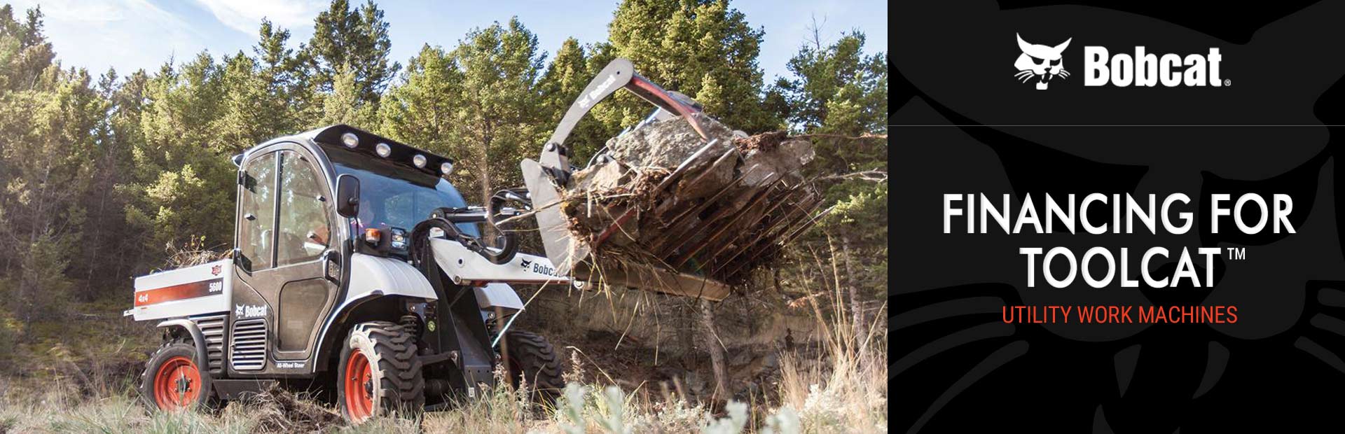 Bobcat: Financing for Toolcat™ Utility Work Machines