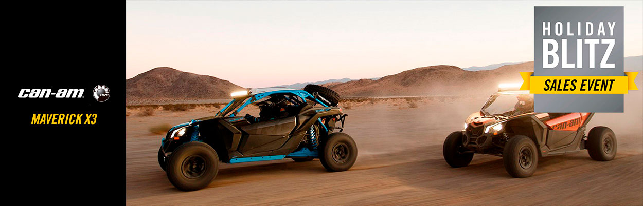 Can-Am: Holiday Blitz Sales Event - MAVERICK X3