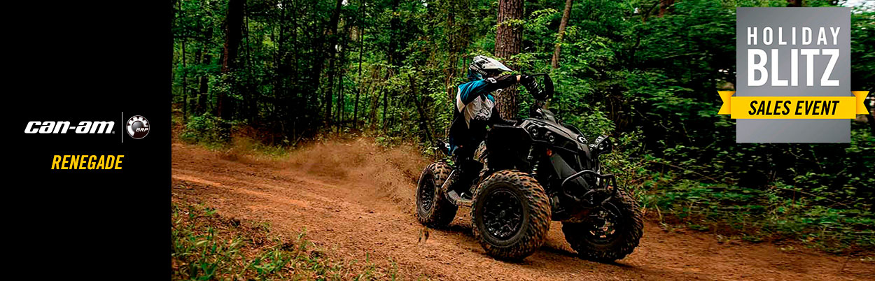 Can-Am: Holiday Blitz Sales Event - RENEGADE